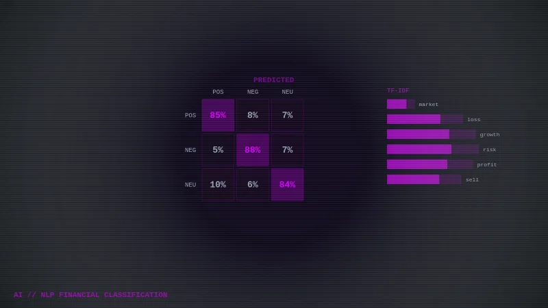 NLP: Financial News Classification